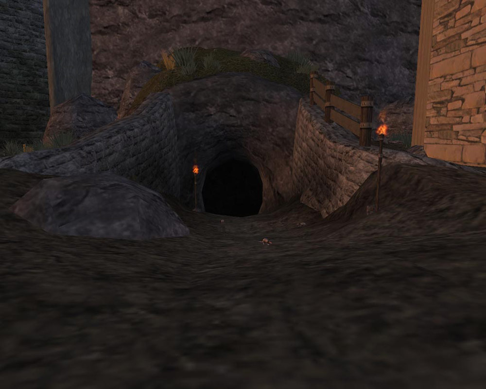 Eingang zu Catacombs